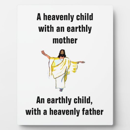 JEZUS HEMELKIND FOTOPLAAT (Voorkant)