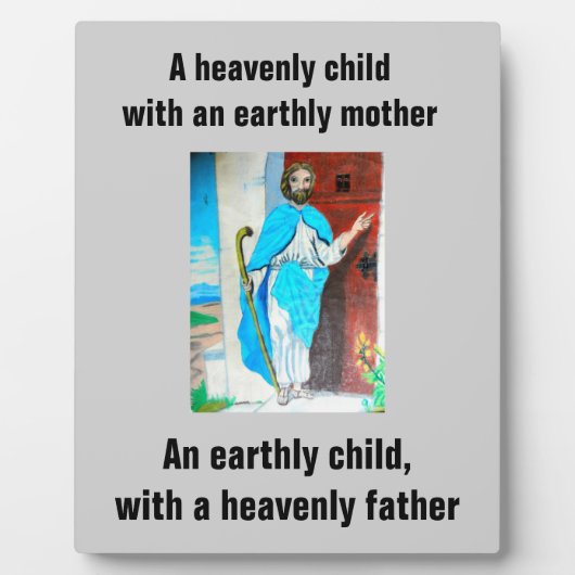 JEZUS HEMELKIND FOTOPLAAT (Voorkant)