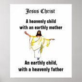 JEZUS HEMELKIND POSTER (Voorkant)