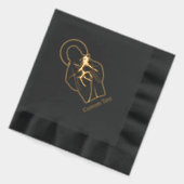 Jezus Herder Folie Servetten (Links)