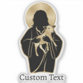 Jezus Herder Sticker (Voorkant)