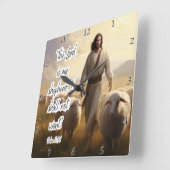 Jezus: Herder, vrede, onfeilbare liefde Vierkante Klok (Hoek)