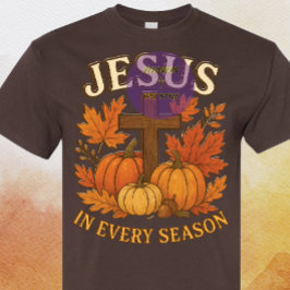 Jezus - Herfst - Christelijk T-shirt