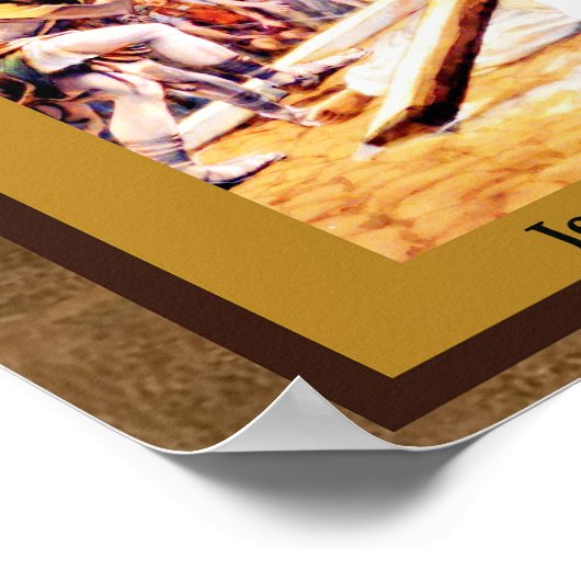 Jezus Herfst Eerste Post 3 Poster (Hoek)