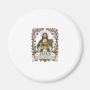 Jezus Herfst Oogst Geloven Jezus Herfst Oogst Ch Magneet