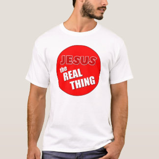 Jezus: Het echte ding T-shirt