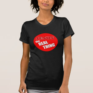 Jezus: het echte ding t-shirt