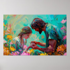 Jezus het Goddelijke Poster van de Dokter