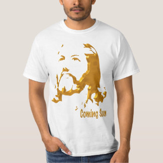 Jezus het gouden T-shirt ontwerp