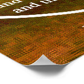 Jezus het licht van de ware Bijbel verse-Customize Poster (Hoek)