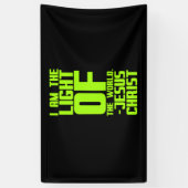 Jezus het licht van de wereld Bijbel citeert Chris Spandoek (Verticaal)