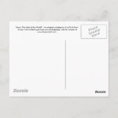 Jezus, het licht van de wereldpostkaart briefkaart (Achterkant)