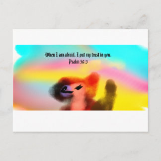 Jezus hier briefkaart