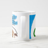 Jezus hier grote koffiekop (Achterkant)