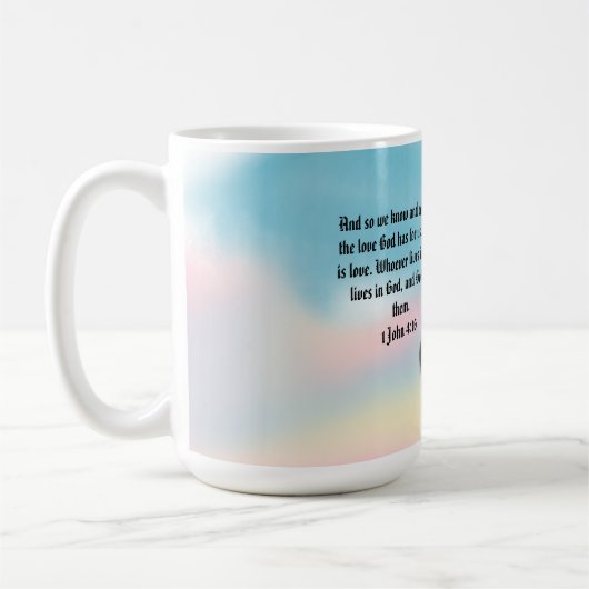 Jezus hier koffiemok (Links)