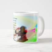 Jezus hier nu  grote koffiekop (Voorkant rechts)