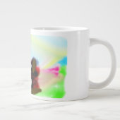 Jezus hier nu  grote koffiekop (Rechts)