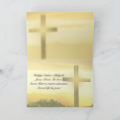 Jezus - hij is gerezen - Pasen Feestdagen Kaart (Binnen)