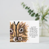 Jezus hoopt briefkaart (Staand voorkant)