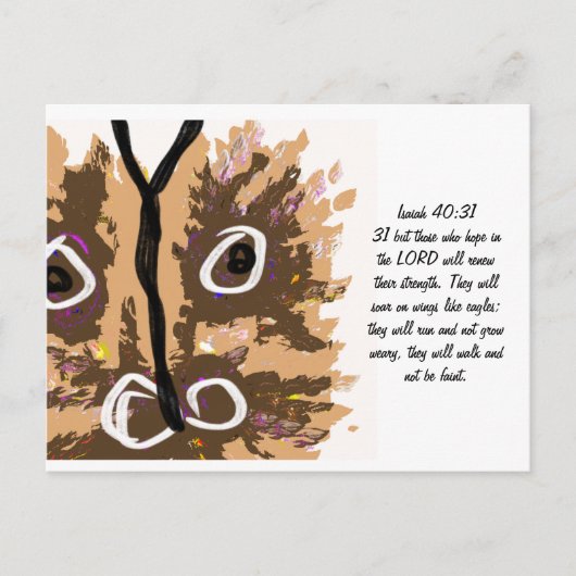 Jezus hoopt briefkaart (Voorkant)