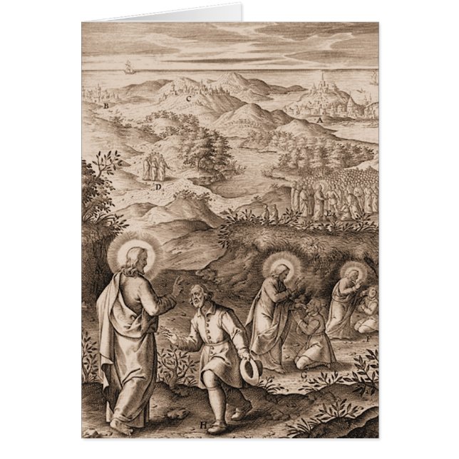 Jezus hoort doven en duim (Voorkant)