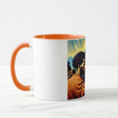 Jezus hoort een Blind Man Combo Mok (Links)