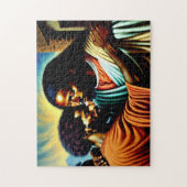 Jezus hoort een blind Man puzzel Legpuzzel (Verticaal)