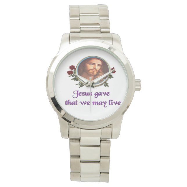 Jezus  horloge (Voorkant)