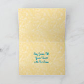 Jezus houdt de Eucharist vast (SNV 050) Kaart (Binnen)