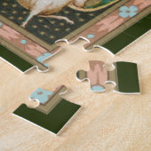 Jezus houdt de Eucharist vast (SNV 050) Legpuzzel (Zijkant)