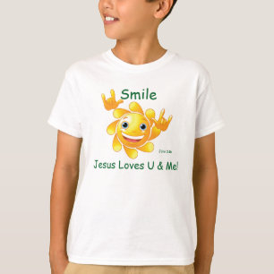 Jezus houdt ervan dat je het aanpast t-shirt
