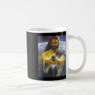 Jezus houdt sigaretten vast, grappige Jezus Koffiemok