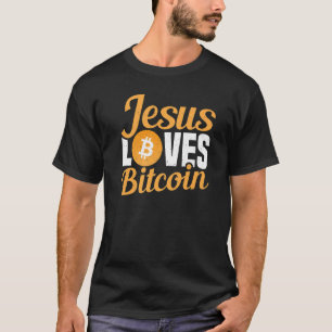 Jezus houdt van Bitmunt Cryptocurrency Crypto Btc T-shirt