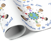 Jezus houdt van de kinderen cadeaupapier (Rol Hoek)