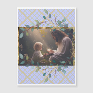 Jezus houdt van de kleine kinderen magnetische Kaa