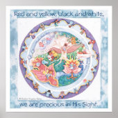 Jezus houdt van de kleine kinderen van de wereld poster (Voorkant)