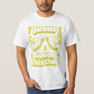 Jezus houdt van deze man T-Shirt
