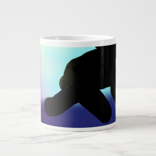 Jezus houdt van heel zijn hart grote koffiekop