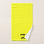 Jezus houdt van je bad handdoek (Handdoek)