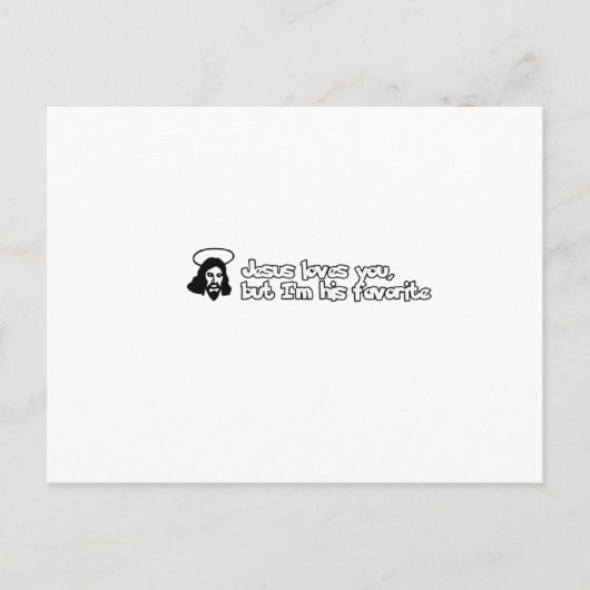 Jezus houdt van je briefkaart (Voorkant)