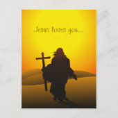 Jezus houdt van je Briefkaart (Voorkant)