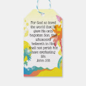 Jezus houdt van je, cadeau labels. cadeaulabel (Achterkant)