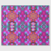 Jezus houdt van je cadeaupapier (Vlak)