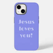 Jezus houdt van je! Case-Mate iPhone case (Achterkant)