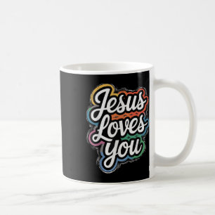 Jezus houdt van je – Christelijk geloof & amp; lie Koffiemok