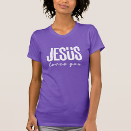 JEZUS HOUDT VAN JE | CHRISTELIJK T-SHIRT