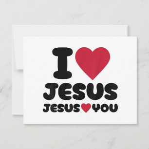 Jezus houdt van je en Jezus houdt van je Christeli Save The Date