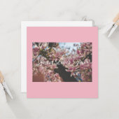 Jezus houdt van je Flat Wenskaart Kaart (Voorkant / Achterkant in situ)