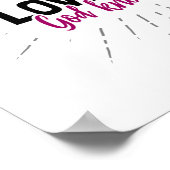 Jezus houdt van je - God weet waarom Poster (Hoek)