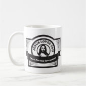 Jezus houdt van je grappig koffiemok (Links)